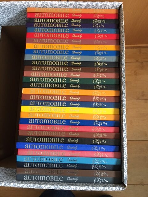 Automobile Quarterly collection (114 volumes).