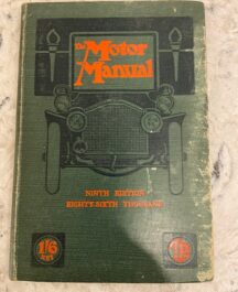 The Motor Manual (14th edition)