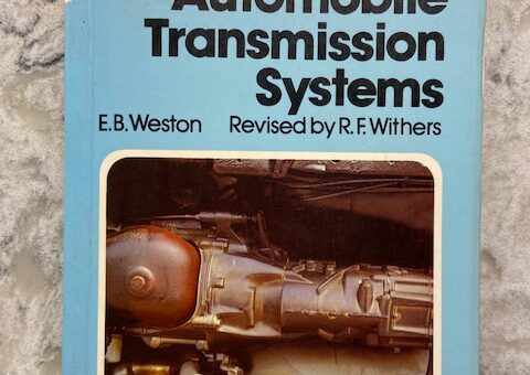 Automobile Transmission Systems E B Weston