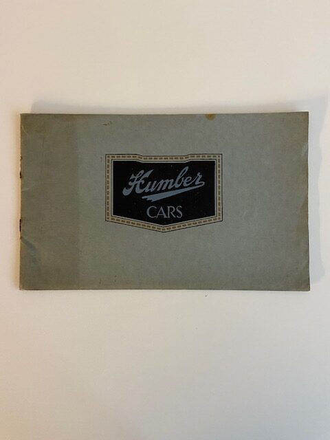 Humber cars catalogue 1928
