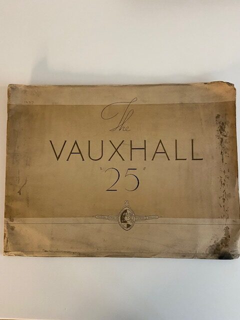 The Vauxhall “25” brochure. 1937
