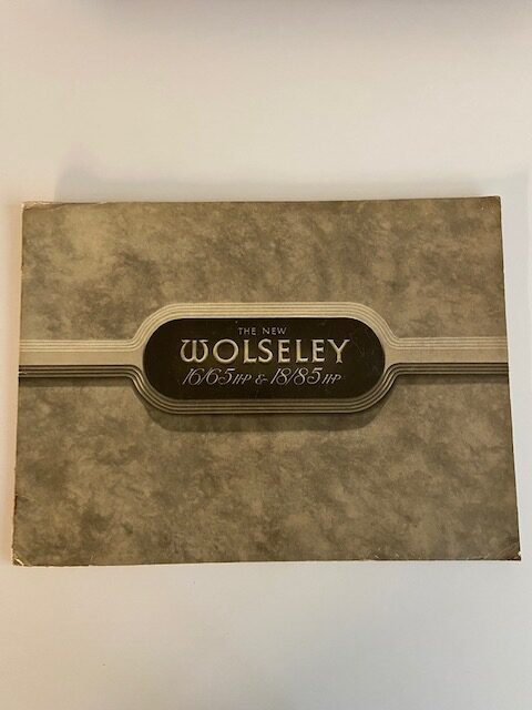 The New Wolseley 16/65 HP & 18/85 HP brochure