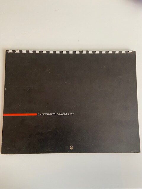 Calendario Lancia 1959
