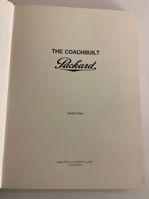 The Coachbuilt Packard