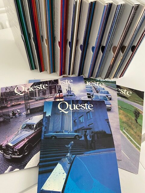 Queste magazine. Full 56 run of magazines plus 4 specials.
