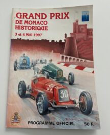 Monaco Grand Prix Historic Programme 1997