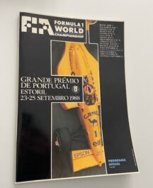 Portuguese Grand Prix Programme - Estoril 1988