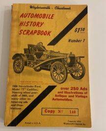 Automobile History Scrapbook Number 1