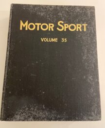 Motor Sport Magazine Vol 35 - 1959 issues