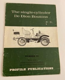 The single-cylinder De Dion Boutons