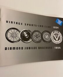 Vintage Sports-Car Club 1934-1994 Diamond Jubilee Brochure