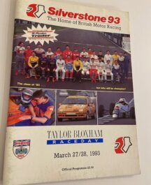 Touring Car Championship Programme - Silverstone 1993