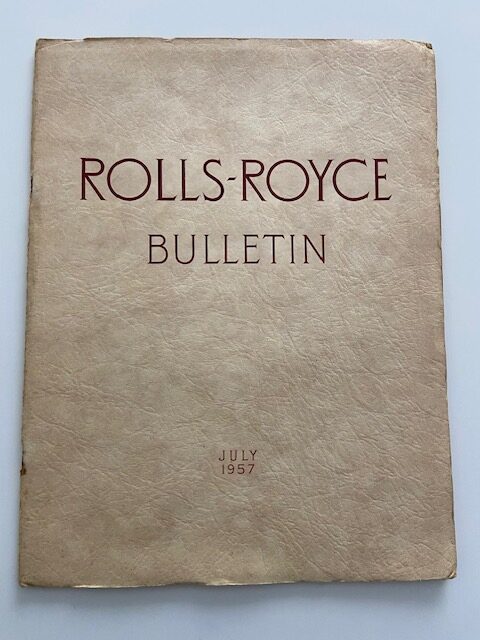 Rolls Royce Bulletin July 1957