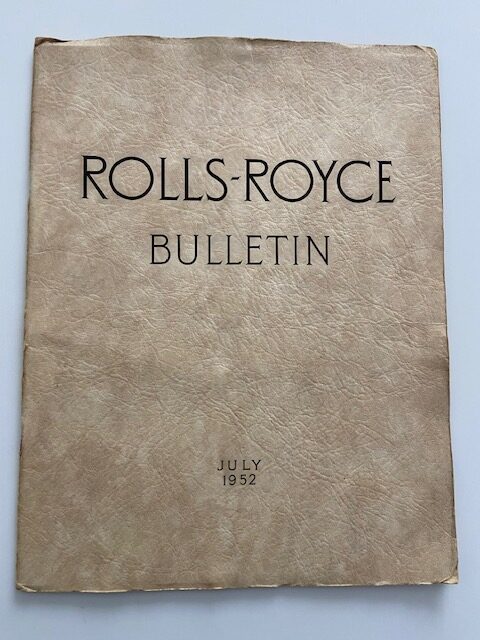 Rolls Royce Bulletin - July 1952