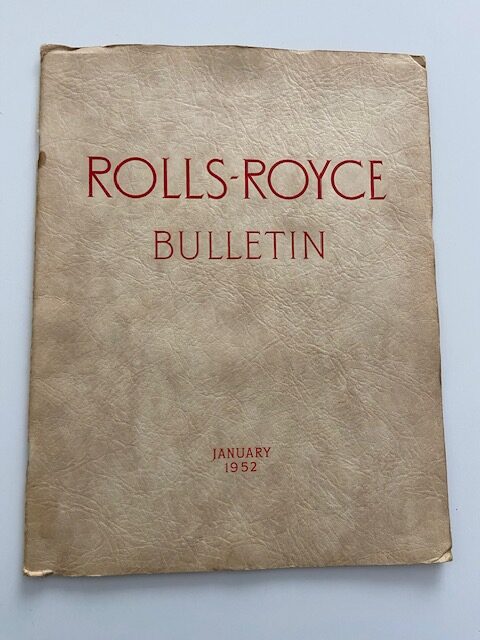 Rolls Royce Bulletin - January 1952