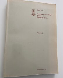 Parts List. Rolls-Royce Silver Cloud I Series