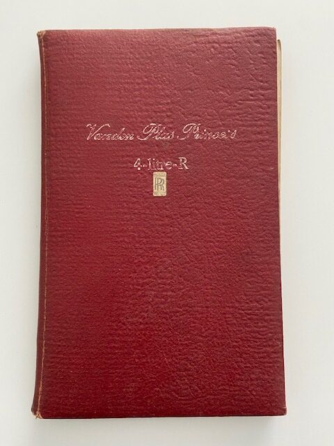 Rolls-Royce Vanden Plas Princess 4-litre_R Driver's handbook