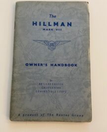The Hillman Mark VIII Owners Handbook