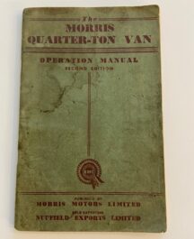 The Morris Quarter-Ton Van – Second Edition