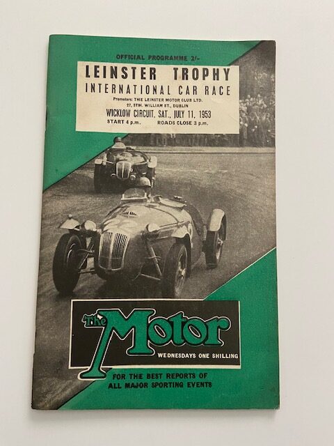 Leinster Trophy Programme