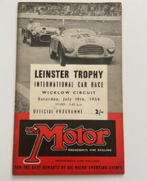 Leinster Trophy Programme