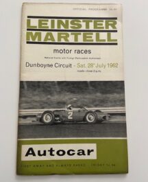Leinster Trophy Programme