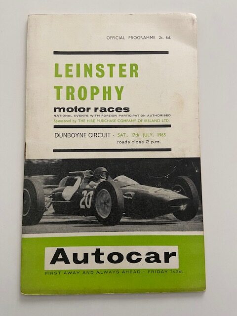 Leinster Trophy Programme