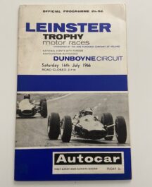 Leinster Trophy Programme