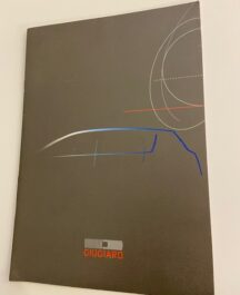 Italdesign Giugiaro Maserati Buran Concept Car Brochure