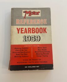 The Motor Reference Yearbook 1959