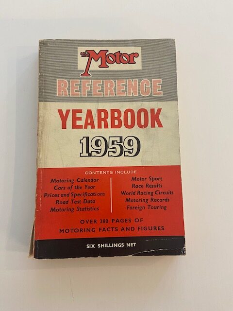 The Motor Reference Yearbook 1959