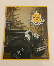Packard Six brochure 1925