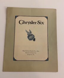 Chrysler Six leaflet