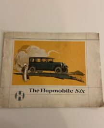 The Hupmobile Six brochure