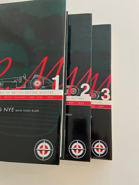 BRM. The Saga of British Racing Motors. Vol 1-3 set.