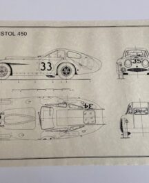Bristol technical line drawings