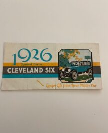 Cleveland Six leaflet/mailer