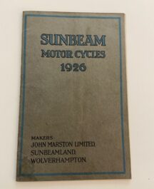 Sunbeam Motor Cycles 1926 brochure