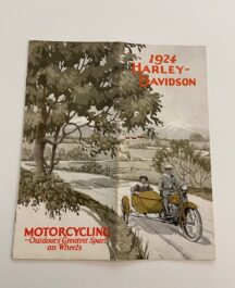 1924 Harley-Davidson brochure.