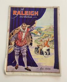 A Raleigh Invitation for 1926 brochure
