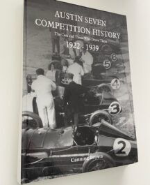 Austin Seven Competition History 1929-1939. The cars and those who drove them.