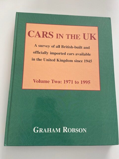Cars in the UK Vol 2 1971: 1995