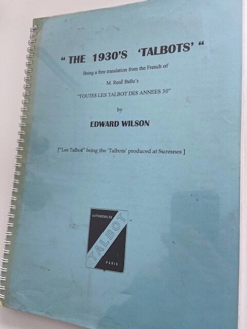 The 1930s Talbots
